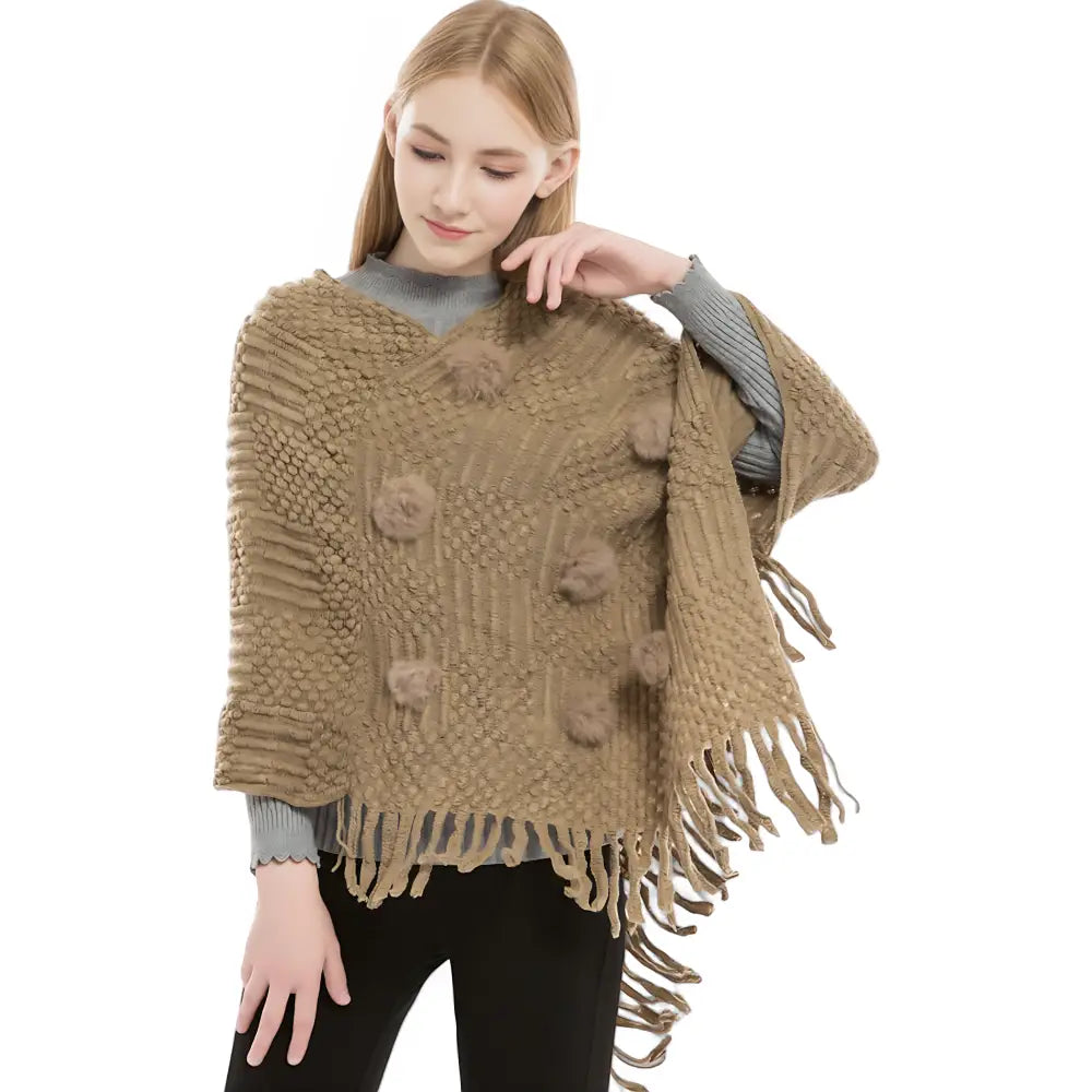 Poncho Pour Une Femme