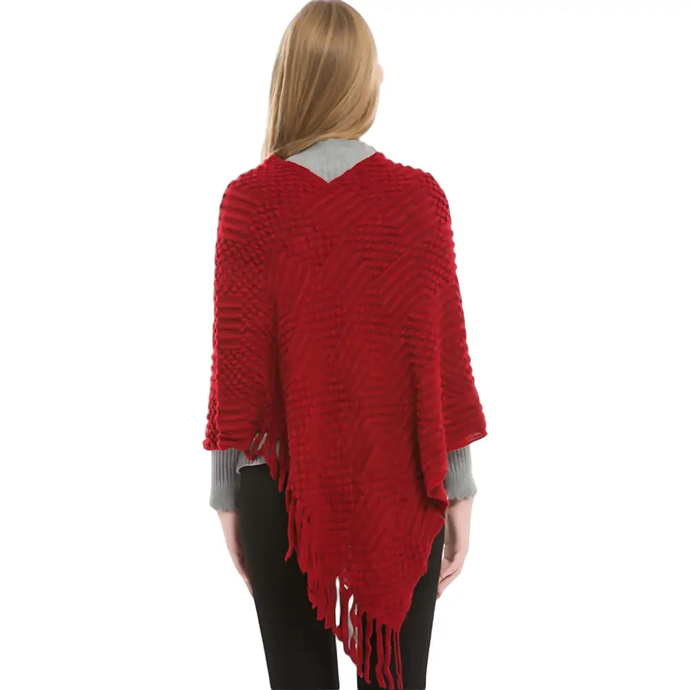 Poncho Pour Une Femme