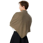 Poncho pure laine homme