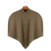 Poncho pure laine homme