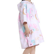 Poncho serviette de plage enfants