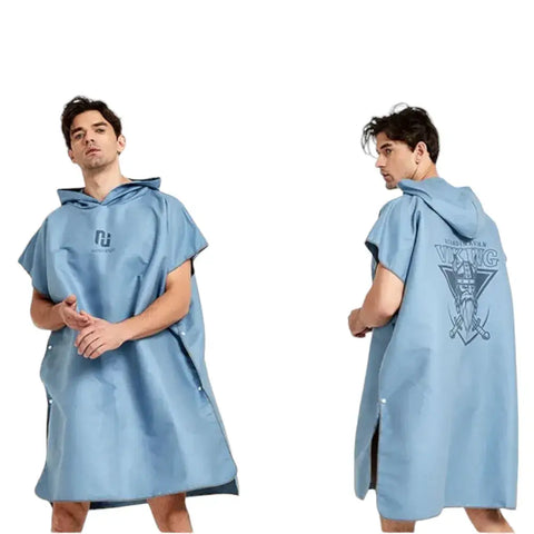 Poncho serviette surf homme