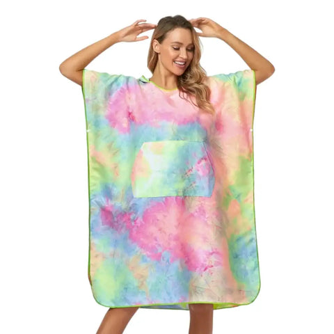 Poncho sortie de bain adulte