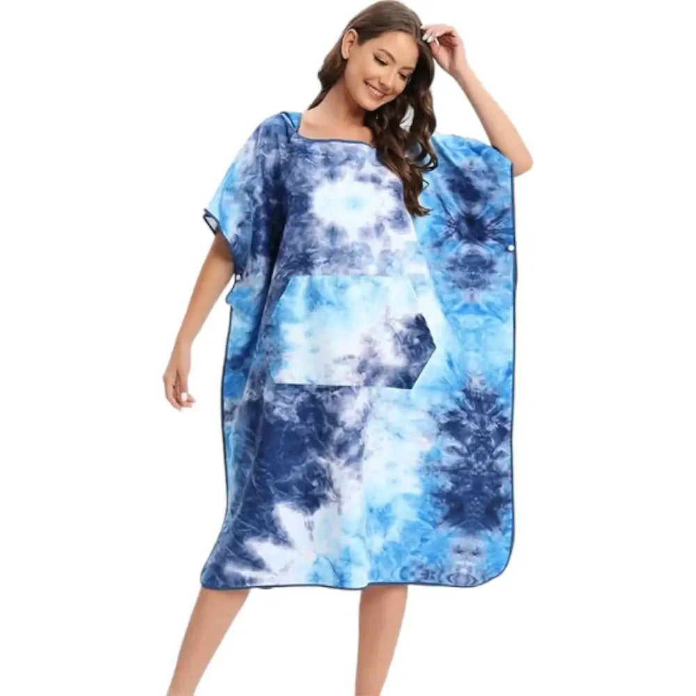 Poncho sortie de bain adulte