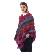 Poncho Style Hiver Femme