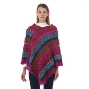 Poncho Style Hiver Femme