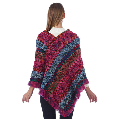 Poncho Style Hiver Femme