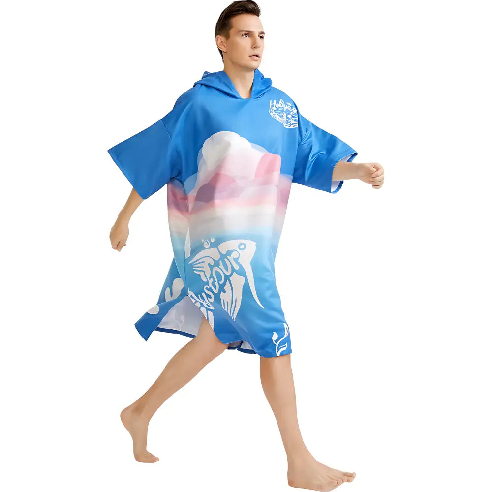 Poncho surf homme