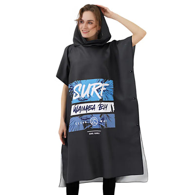 Poncho surf microfibre