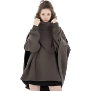 Poncho très chaud femme