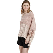 Poncho tricot facile femme