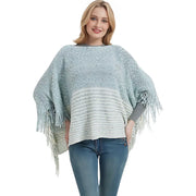 Poncho tricot facile femme