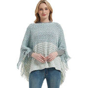 Poncho tricot facile femme