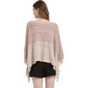 Poncho tricot facile femme