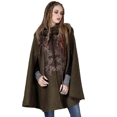 Ponchos chaud pour femme