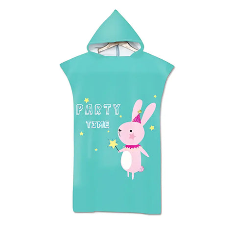 Serviette poncho enfant et adulte