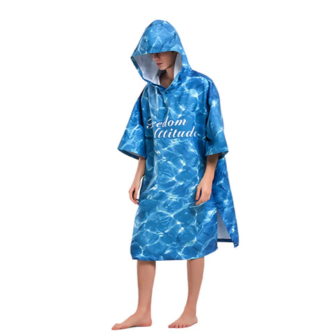 Surf poncho homme