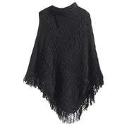 Tricot poncho homme